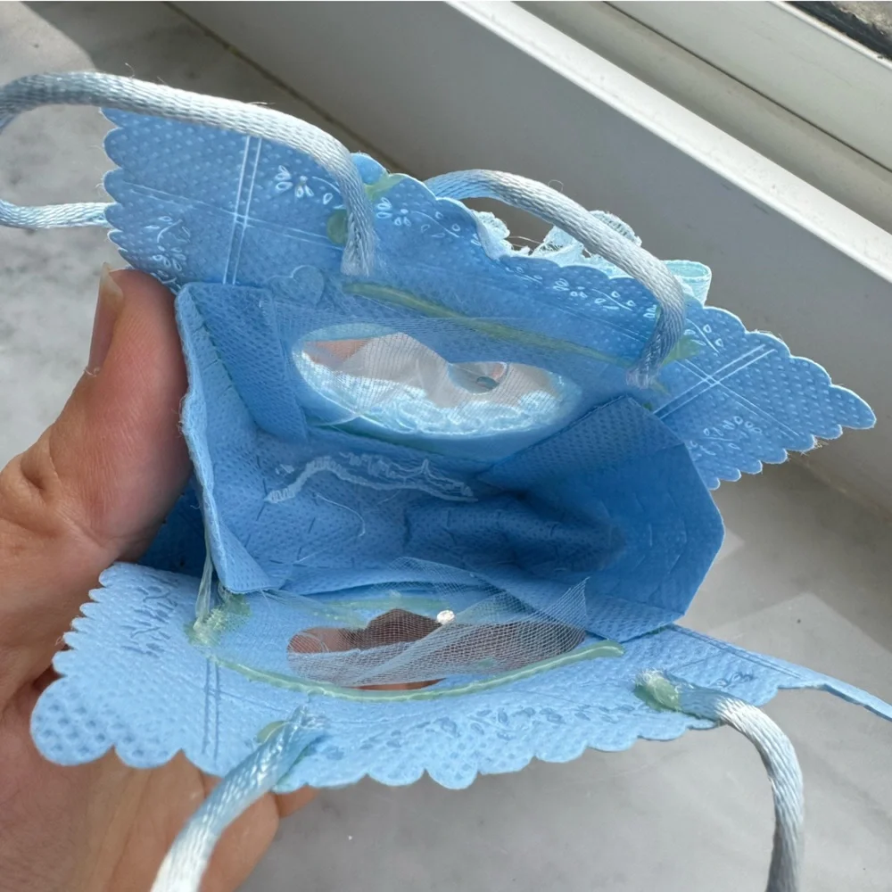 Party favor bag - Mini favor bag - Baby shower favor - Set of 9